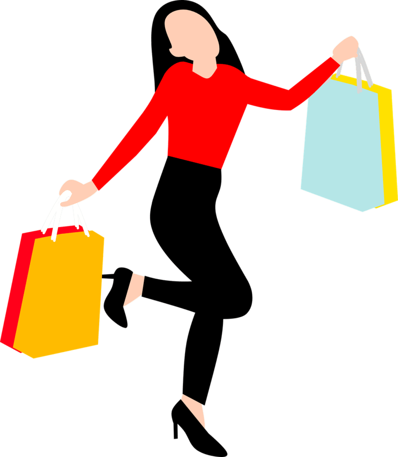 woman, shopping bags, pose-4495395.jpg